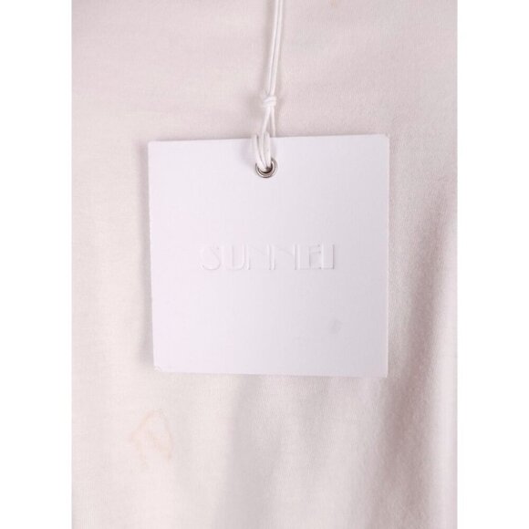 Sunnei Logo T-Shirt Size S Mens White Red $175 - Picture 12 of 16
